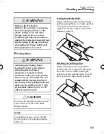 Предварительный просмотр 111 страницы Mazda 5 2006 Owner'S Manual