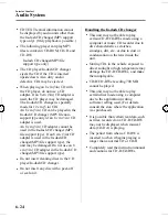 Предварительный просмотр 182 страницы Mazda 5 2006 Owner'S Manual