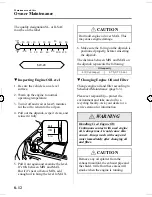 Предварительный просмотр 258 страницы Mazda 5 2006 Owner'S Manual