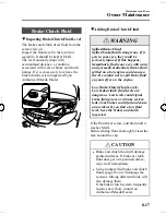 Предварительный просмотр 263 страницы Mazda 5 2006 Owner'S Manual