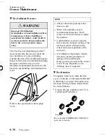 Предварительный просмотр 276 страницы Mazda 5 2006 Owner'S Manual