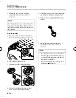 Предварительный просмотр 282 страницы Mazda 5 2006 Owner'S Manual