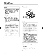 Предварительный просмотр 72 страницы Mazda 5 2007 Manual