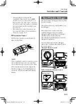 Предварительный просмотр 187 страницы Mazda 6 2017 Owner'S Manual