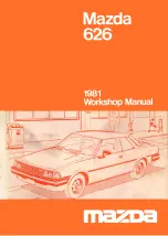 Предварительный просмотр 1 страницы Mazda 626 1981 Workshop Manual