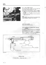 Предварительный просмотр 106 страницы Mazda 626 1981 Workshop Manual