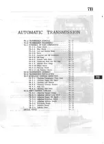 Предварительный просмотр 147 страницы Mazda 626 1981 Workshop Manual