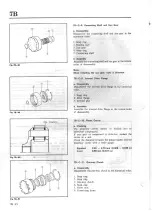 Предварительный просмотр 160 страницы Mazda 626 1981 Workshop Manual