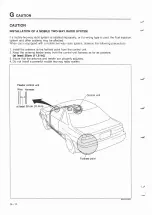 Предварительный просмотр 15 страницы Mazda 626 1987 Workshop Manual