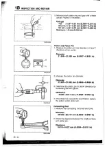 Предварительный просмотр 22 страницы Mazda 626 1989 Workshop Manual