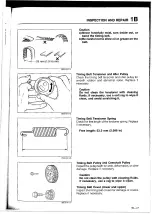 Предварительный просмотр 25 страницы Mazda 626 1989 Workshop Manual