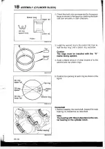 Предварительный просмотр 28 страницы Mazda 626 1989 Workshop Manual