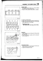 Предварительный просмотр 39 страницы Mazda 626 1989 Workshop Manual