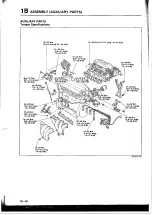 Предварительный просмотр 46 страницы Mazda 626 1989 Workshop Manual