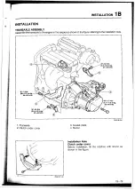 Предварительный просмотр 51 страницы Mazda 626 1989 Workshop Manual