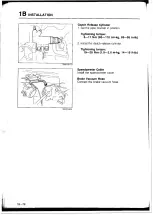 Предварительный просмотр 56 страницы Mazda 626 1989 Workshop Manual