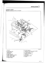 Предварительный просмотр 57 страницы Mazda 626 1989 Workshop Manual