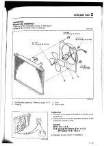 Предварительный просмотр 85 страницы Mazda 626 1989 Workshop Manual