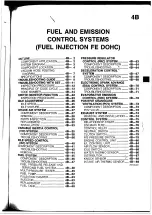 Предварительный просмотр 87 страницы Mazda 626 1989 Workshop Manual