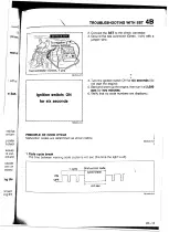 Предварительный просмотр 99 страницы Mazda 626 1989 Workshop Manual