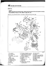 Предварительный просмотр 114 страницы Mazda 626 1989 Workshop Manual