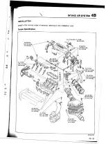 Предварительный просмотр 119 страницы Mazda 626 1989 Workshop Manual