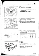 Предварительный просмотр 129 страницы Mazda 626 1989 Workshop Manual