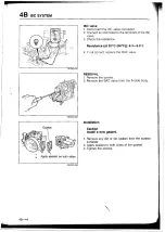 Предварительный просмотр 130 страницы Mazda 626 1989 Workshop Manual