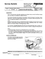 Предварительный просмотр 190 страницы Mazda 626 1989 Workshop Manual