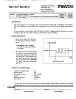 Предварительный просмотр 232 страницы Mazda 626 1989 Workshop Manual