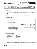 Предварительный просмотр 233 страницы Mazda 626 1989 Workshop Manual