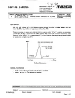 Предварительный просмотр 247 страницы Mazda 626 1989 Workshop Manual