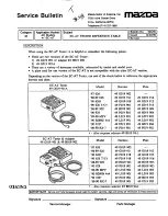 Предварительный просмотр 251 страницы Mazda 626 1989 Workshop Manual