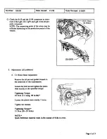 Предварительный просмотр 258 страницы Mazda 626 1989 Workshop Manual