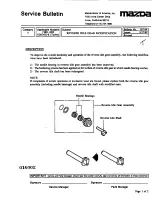 Предварительный просмотр 273 страницы Mazda 626 1989 Workshop Manual