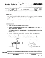 Предварительный просмотр 285 страницы Mazda 626 1989 Workshop Manual