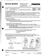 Предварительный просмотр 313 страницы Mazda 626 1989 Workshop Manual