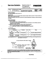 Предварительный просмотр 323 страницы Mazda 626 1989 Workshop Manual