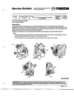 Предварительный просмотр 342 страницы Mazda 626 1989 Workshop Manual