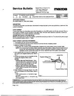 Предварительный просмотр 437 страницы Mazda 626 1989 Workshop Manual