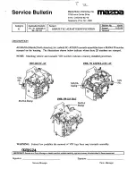 Предварительный просмотр 456 страницы Mazda 626 1989 Workshop Manual