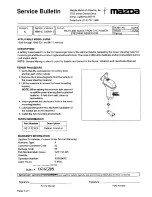 Предварительный просмотр 465 страницы Mazda 626 1989 Workshop Manual