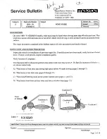 Предварительный просмотр 571 страницы Mazda 626 1989 Workshop Manual