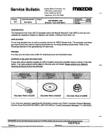 Предварительный просмотр 589 страницы Mazda 626 1989 Workshop Manual