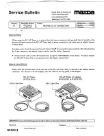 Предварительный просмотр 592 страницы Mazda 626 1989 Workshop Manual