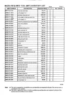 Предварительный просмотр 601 страницы Mazda 626 1989 Workshop Manual