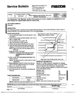 Предварительный просмотр 663 страницы Mazda 626 1989 Workshop Manual