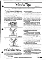 Предварительный просмотр 664 страницы Mazda 626 1989 Workshop Manual