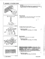 Предварительный просмотр 730 страницы Mazda 626 1989 Workshop Manual