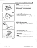 Предварительный просмотр 735 страницы Mazda 626 1989 Workshop Manual